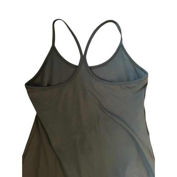 Women M Quince Ultra-Soft Active Dress Olive Racerback Performance Tennis Short - Picture 5 of 6